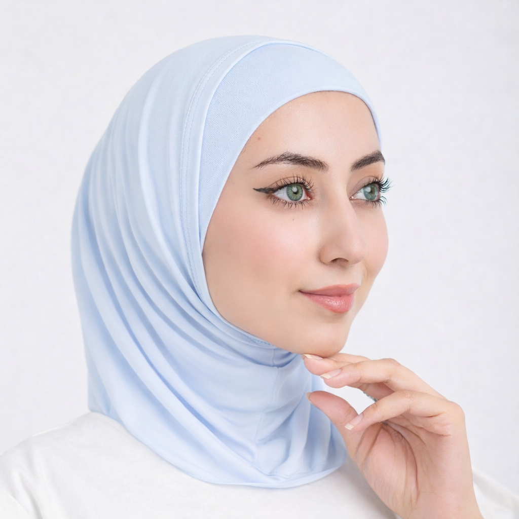 Two Piece Cotton Hijab