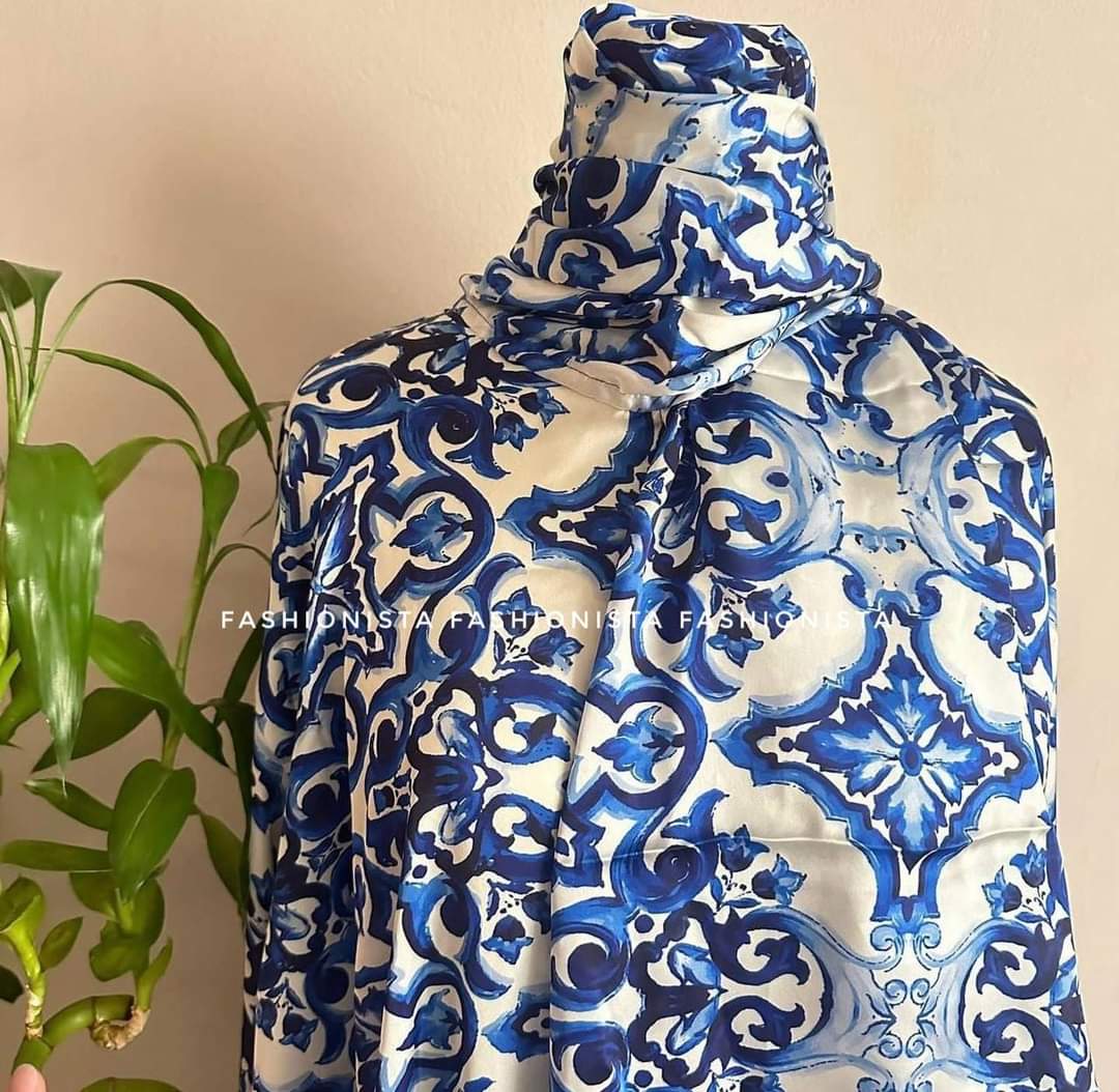Blue Blossom Prayer Dress