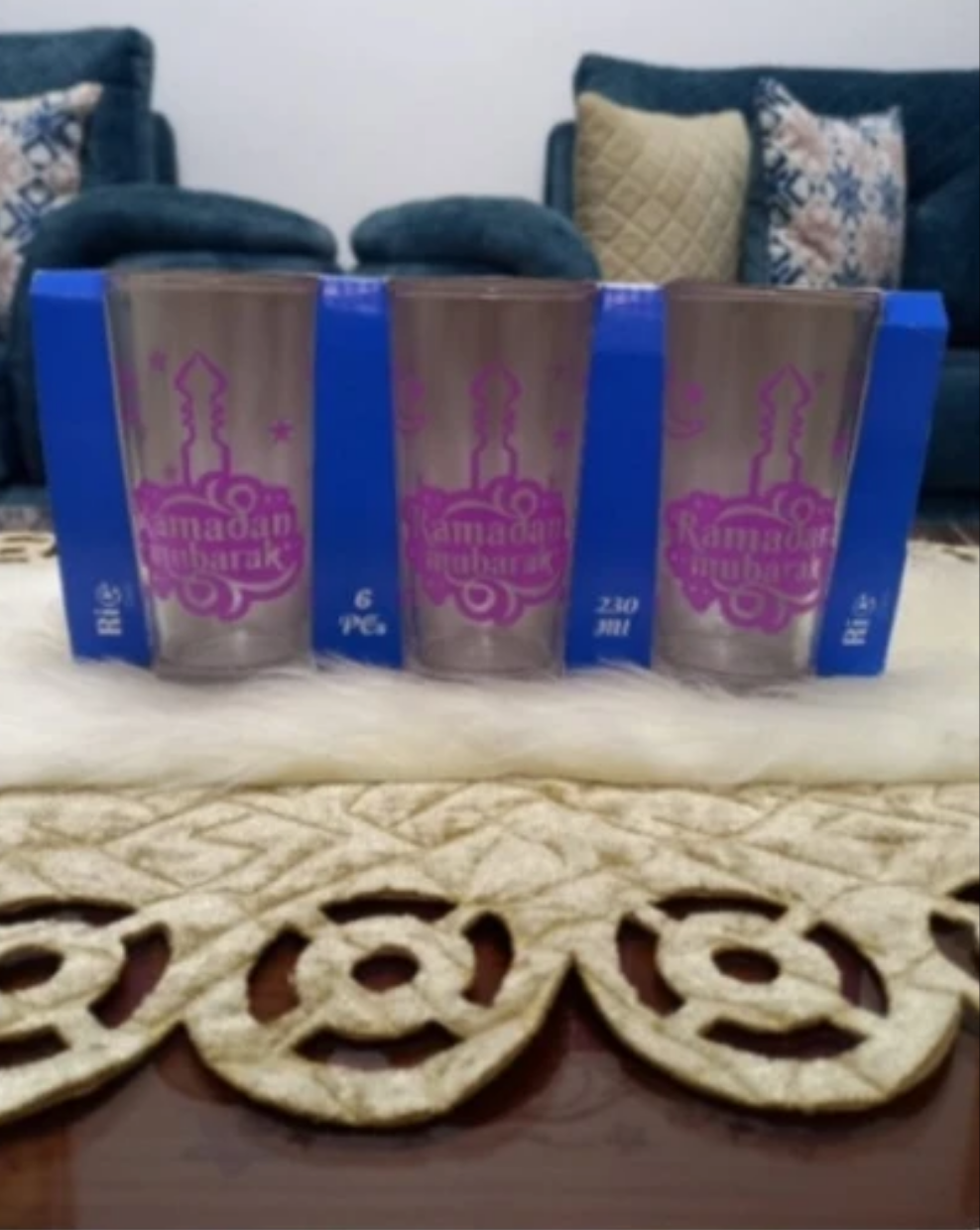 Ramdan kareem Glass Cups