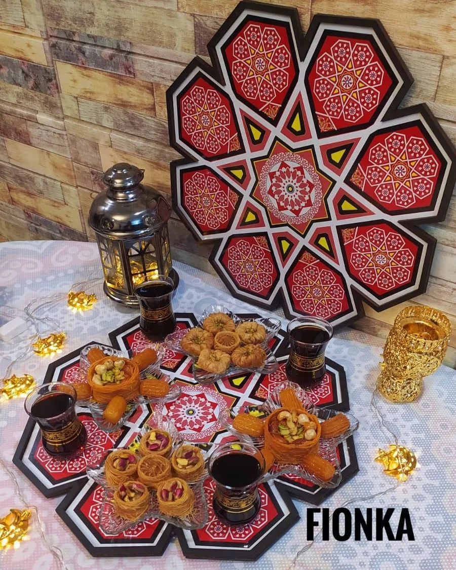 Ramadan Star-shaped Serving Tray