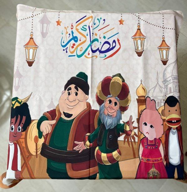 Ramadan Kareem Cartoon Character set