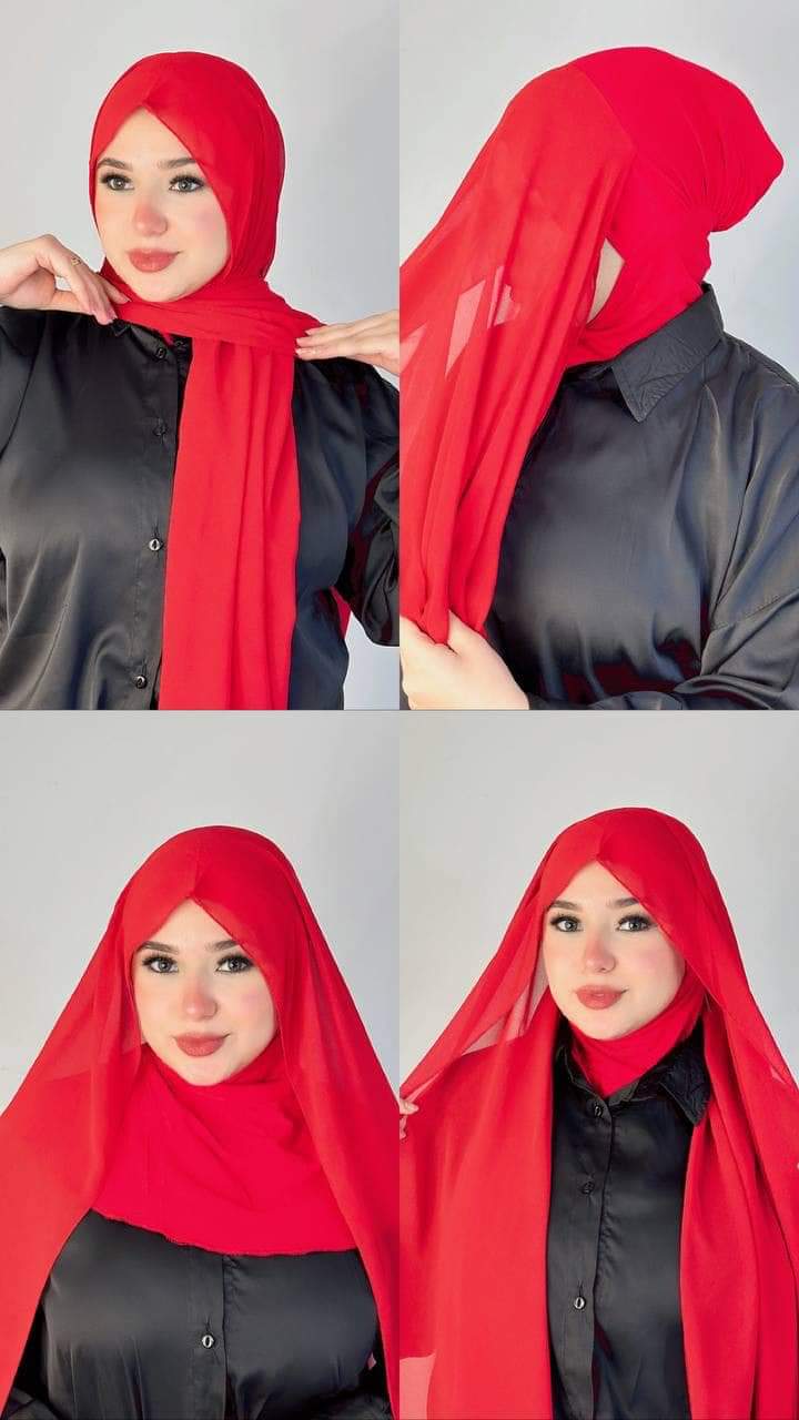 Ninja Chiffon Scarf