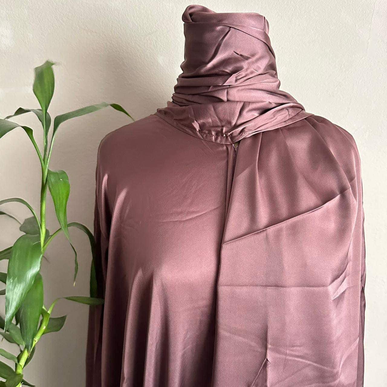 Satin Prayer dress