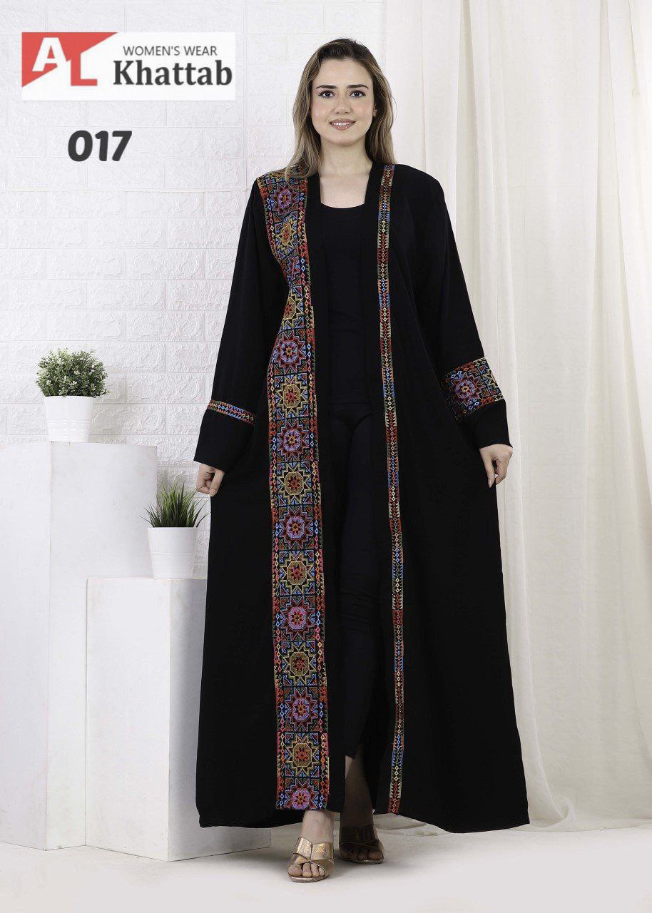 Geometric Bloom Abaya