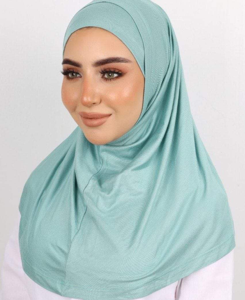 Two Piece Cotton Hijab