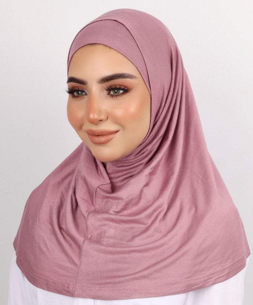 Two Piece Cotton Hijab