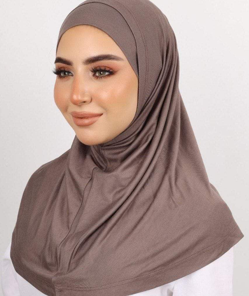 Two Piece Cotton Hijab