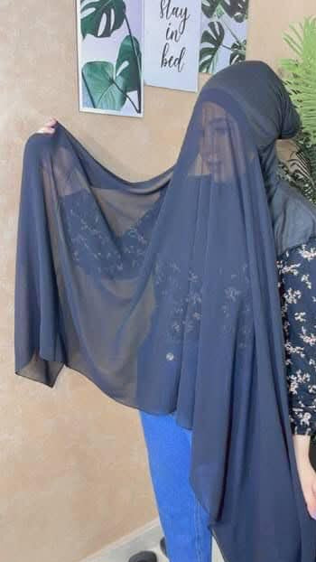 Ninja Chiffon Scarf – Visible Undercap