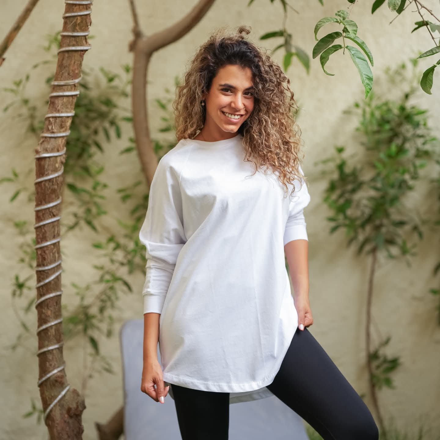 Modest Loose-fitting Cotton Tees
