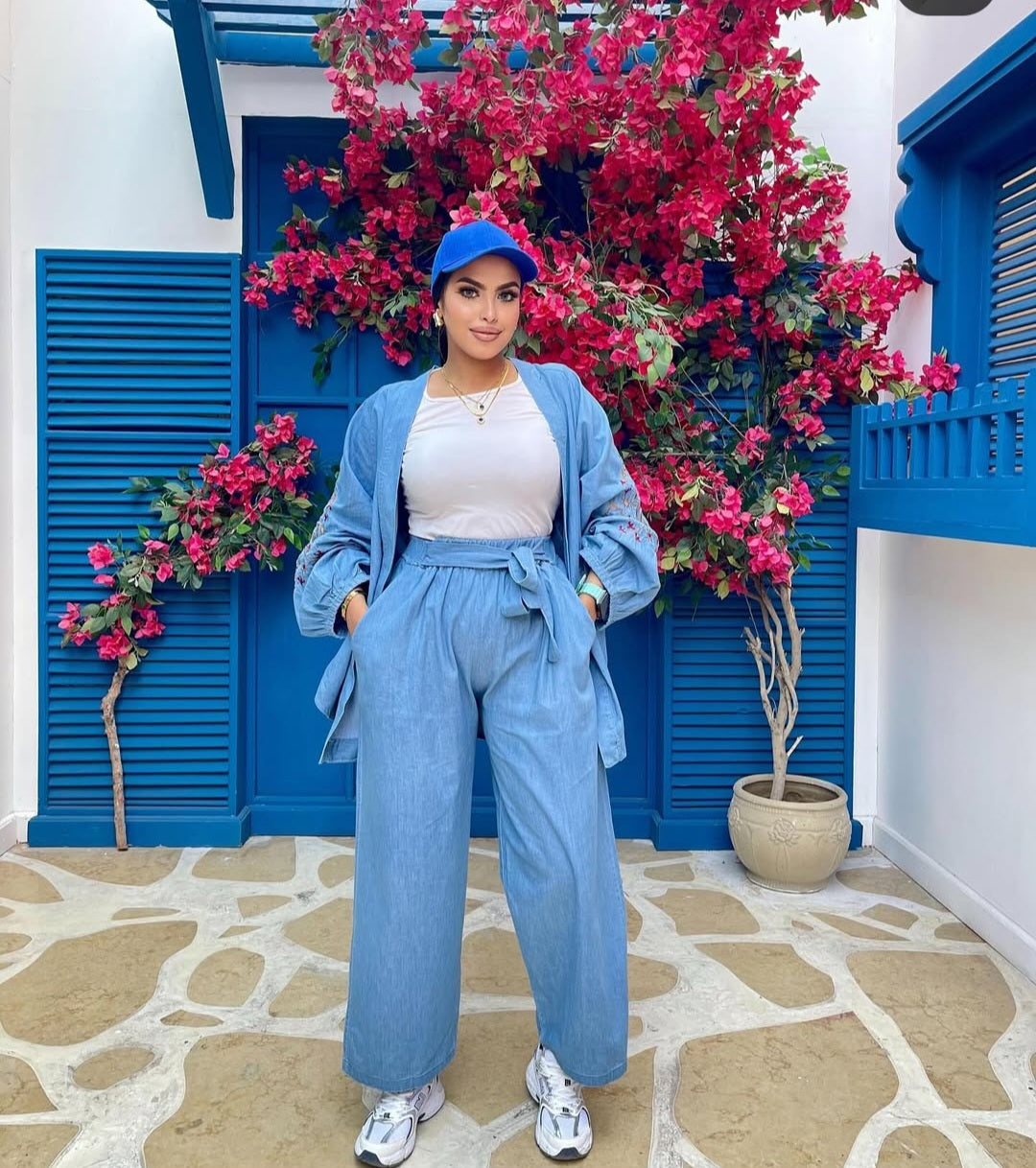 Bloom Denim Set