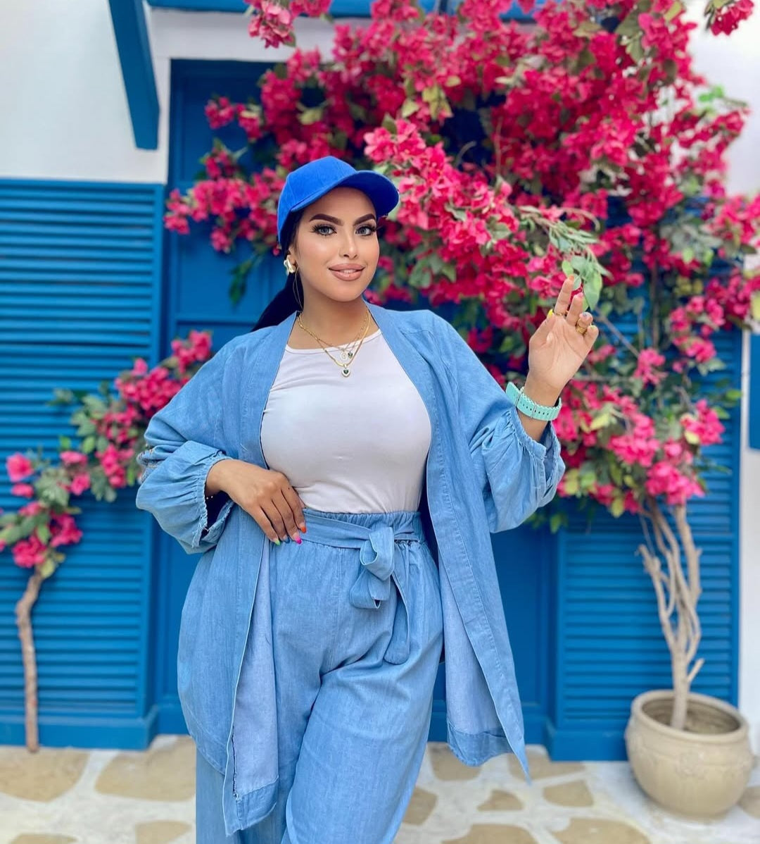 Bloom Denim Set