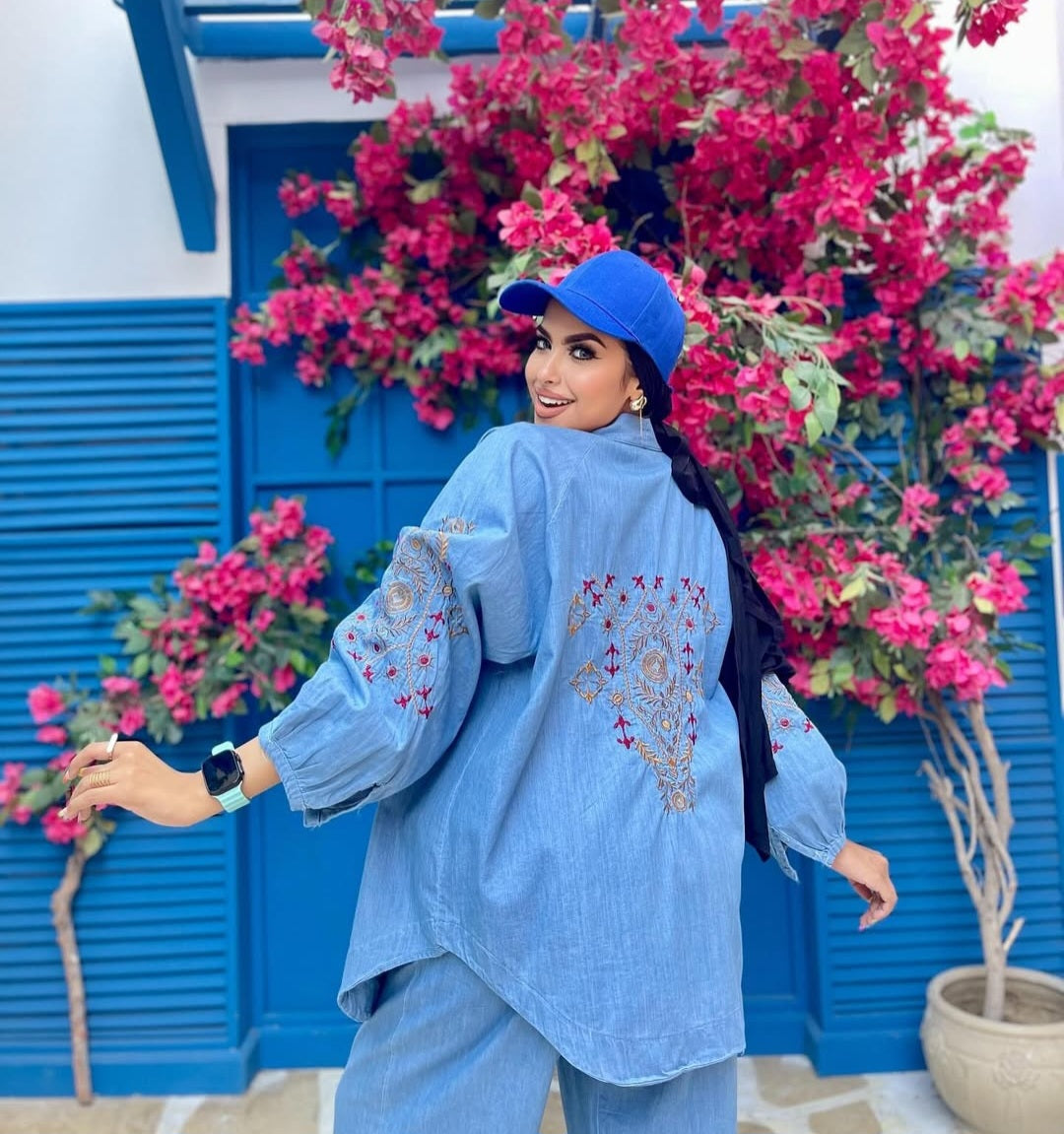 Bloom Denim Set