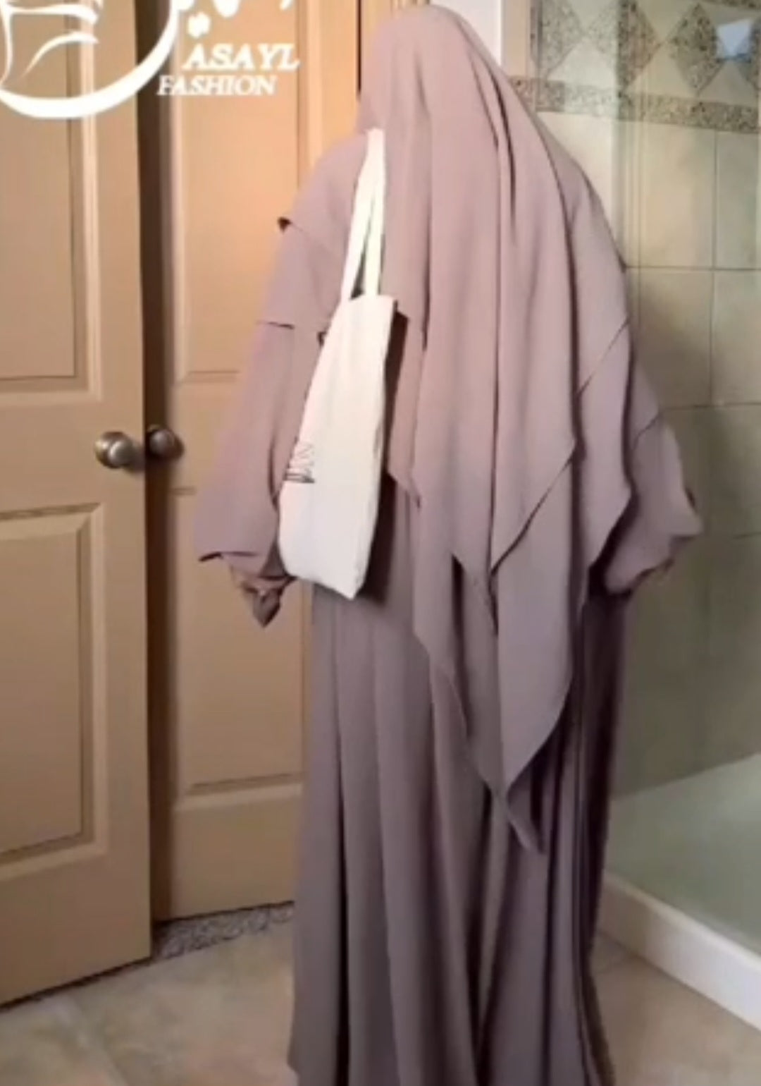 ✨ Elegant Flow Khimar – 1, 2, or 3 Layers ✨