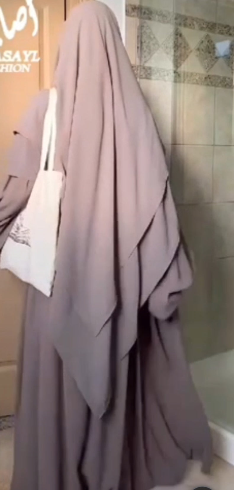 ✨ Elegant Flow Khimar – 1, 2, or 3 Layers ✨