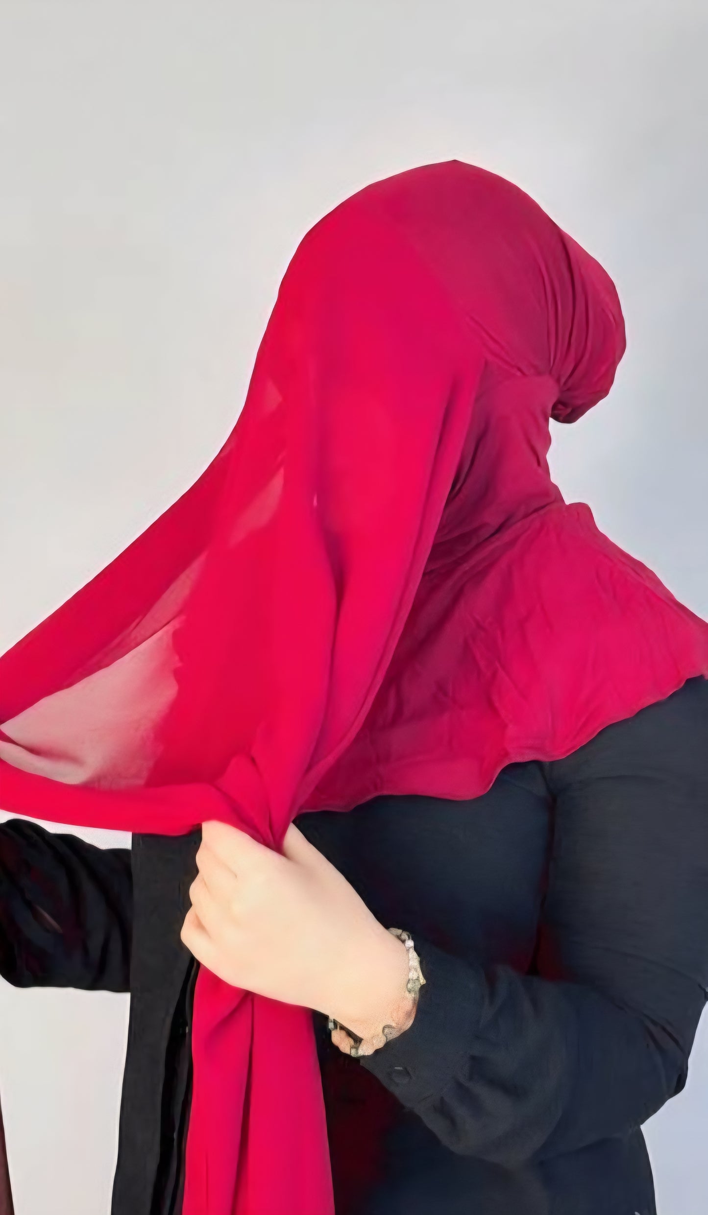 Ninja Chiffon Scarf – Visible Undercap