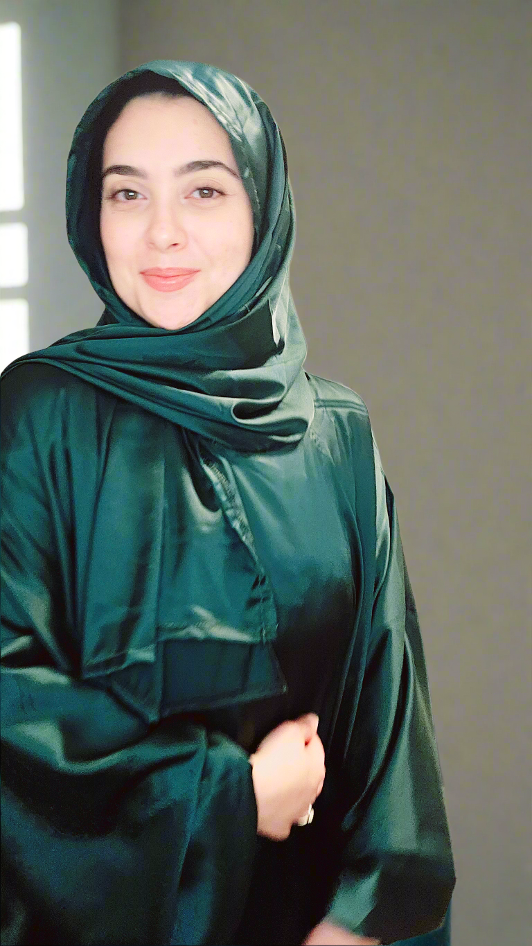Satin Prayer dress