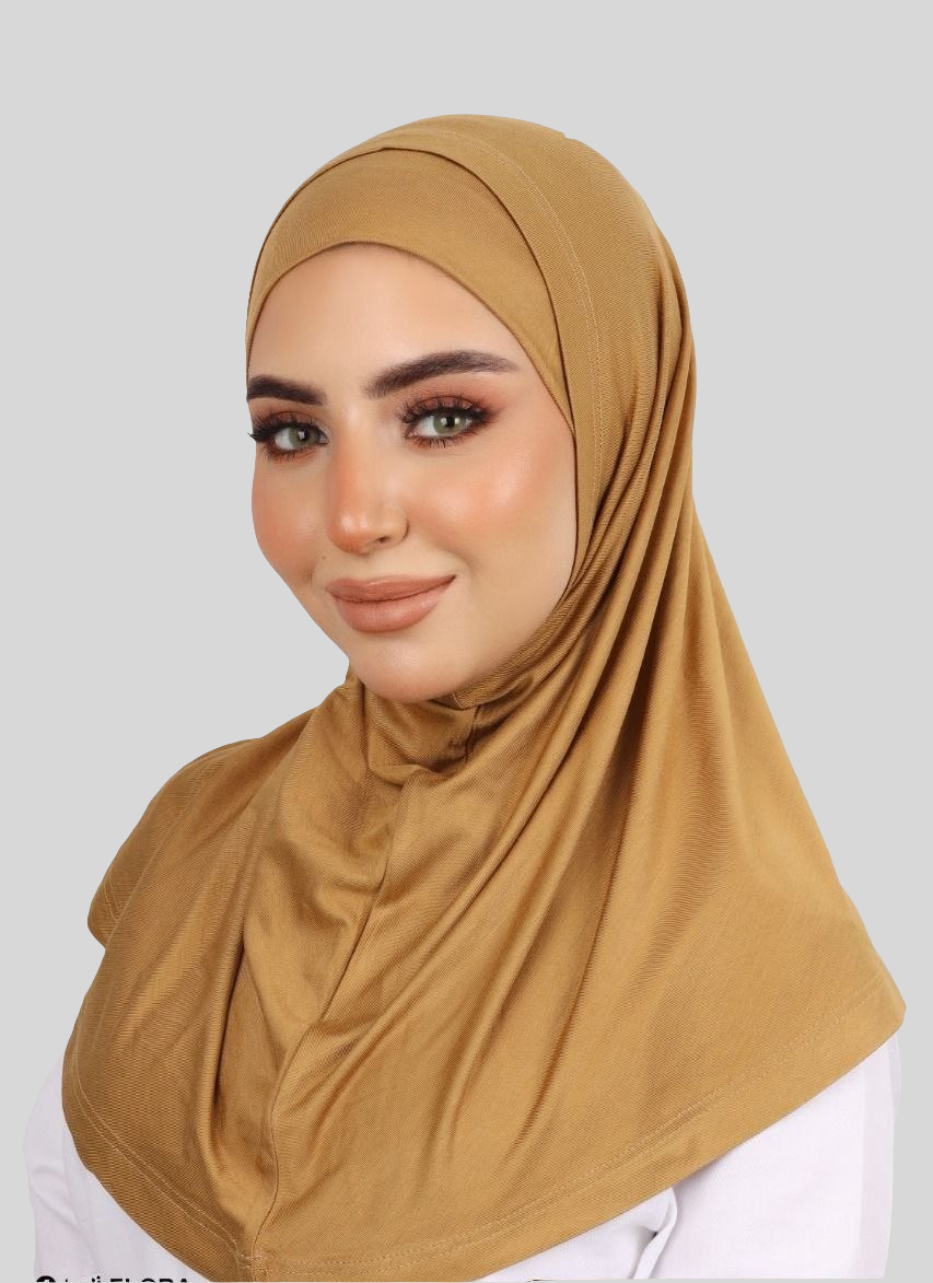 Two Piece Cotton Hijab
