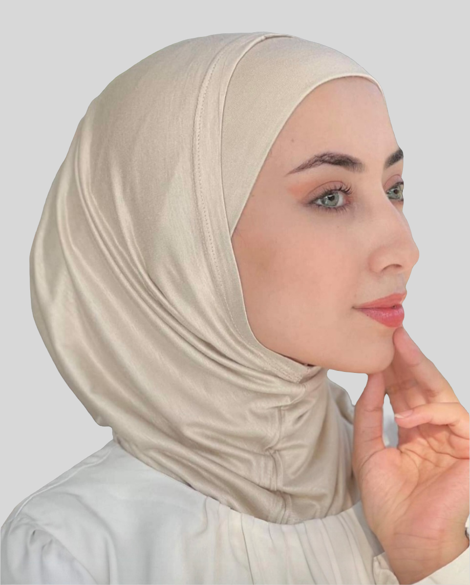 Two Piece Cotton Hijab
