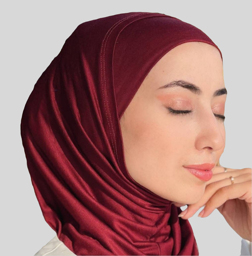 Two Piece Cotton Hijab