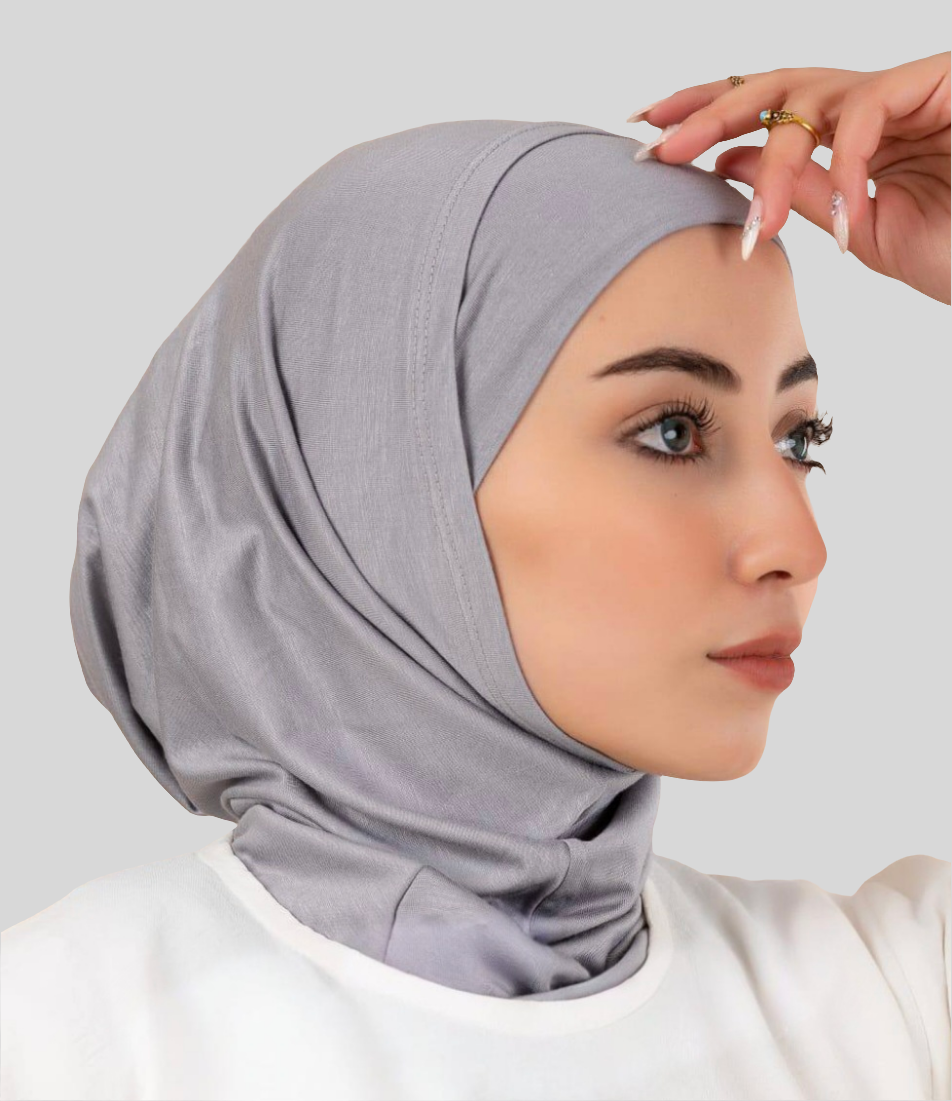Two Piece Cotton Hijab