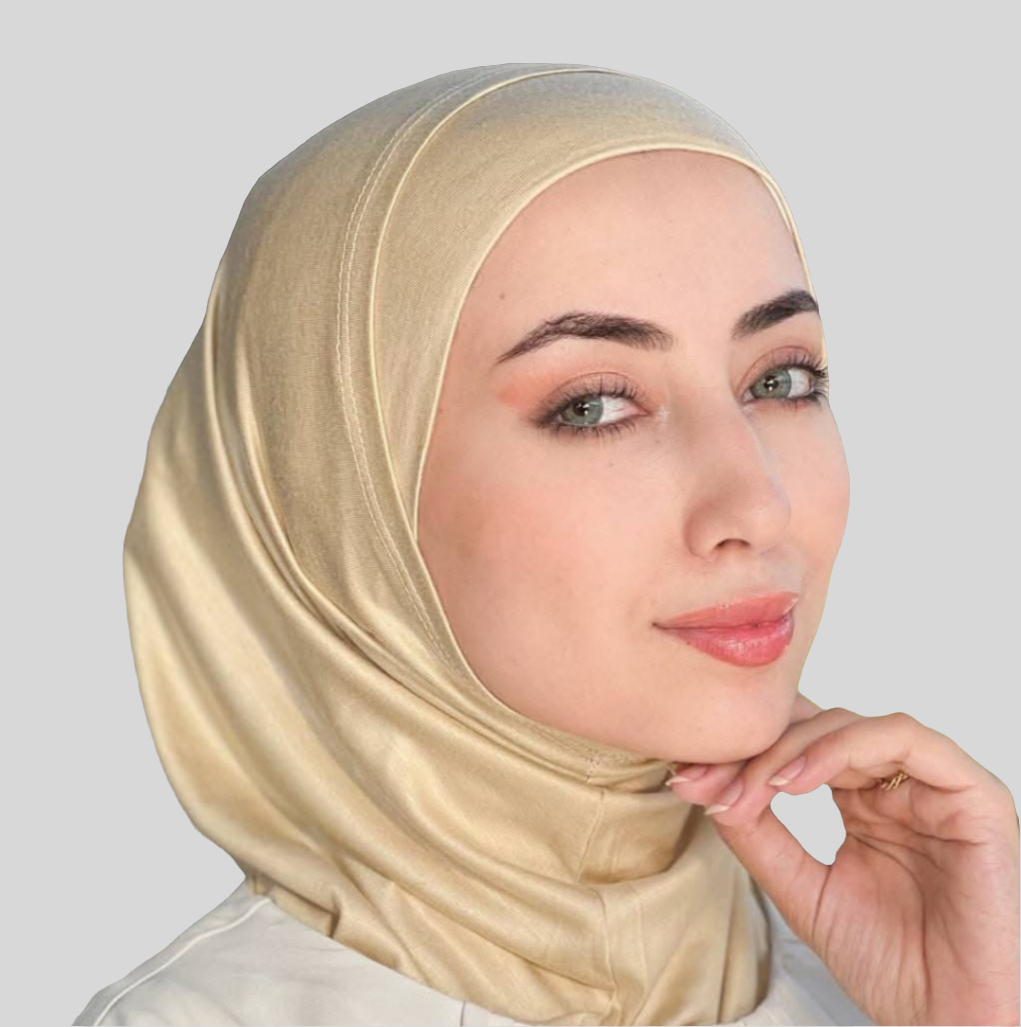 Two Piece Cotton Hijab