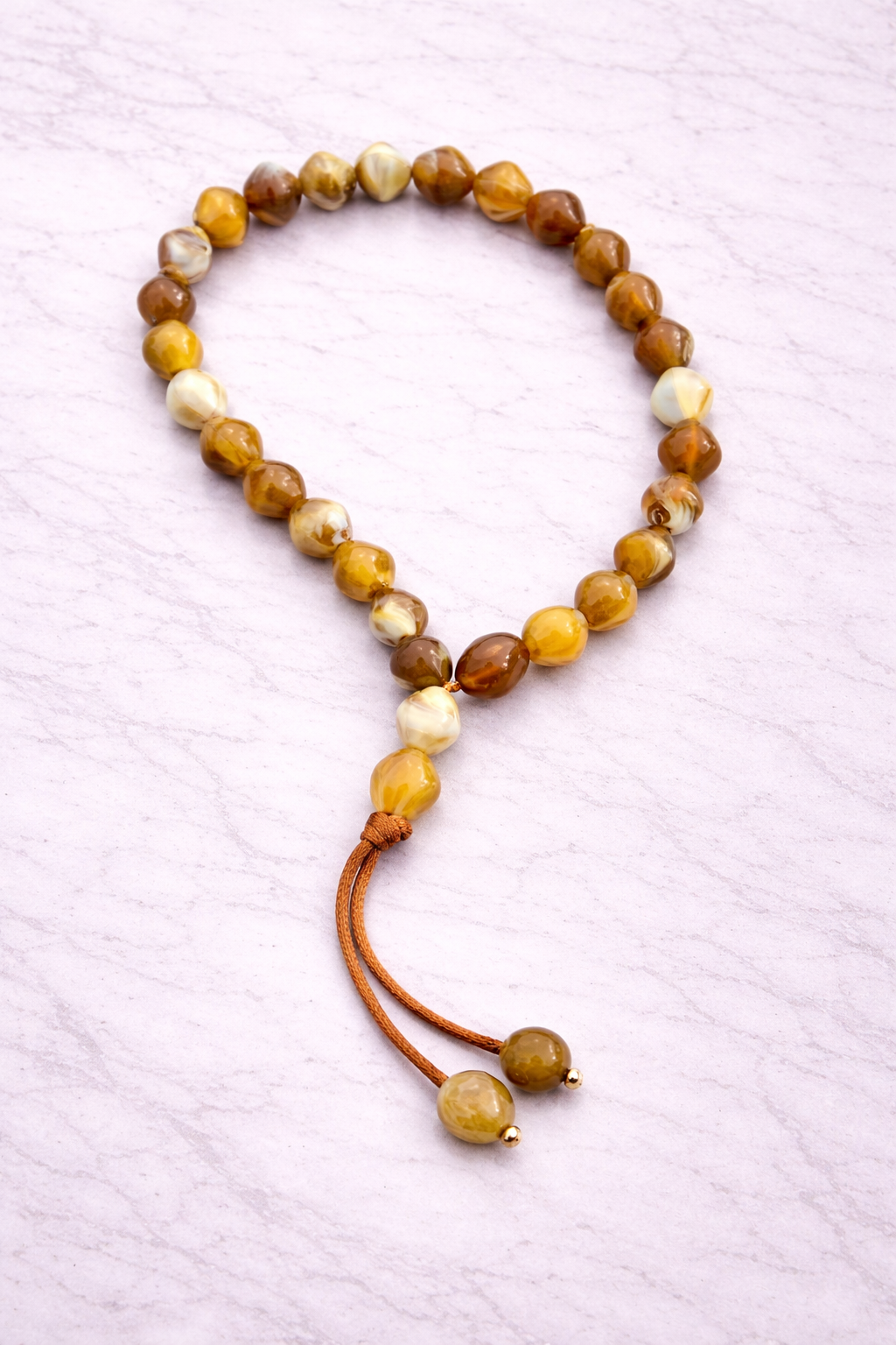 Elegant Stone Tasbih – Color Options