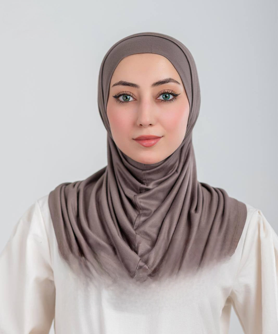 Two Piece Cotton Hijab