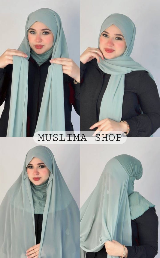 Ninja Chiffon Scarf
