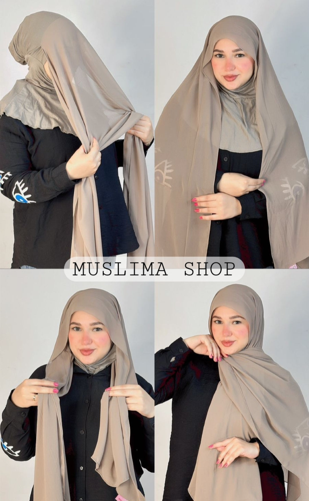 Ninja Chiffon Scarf