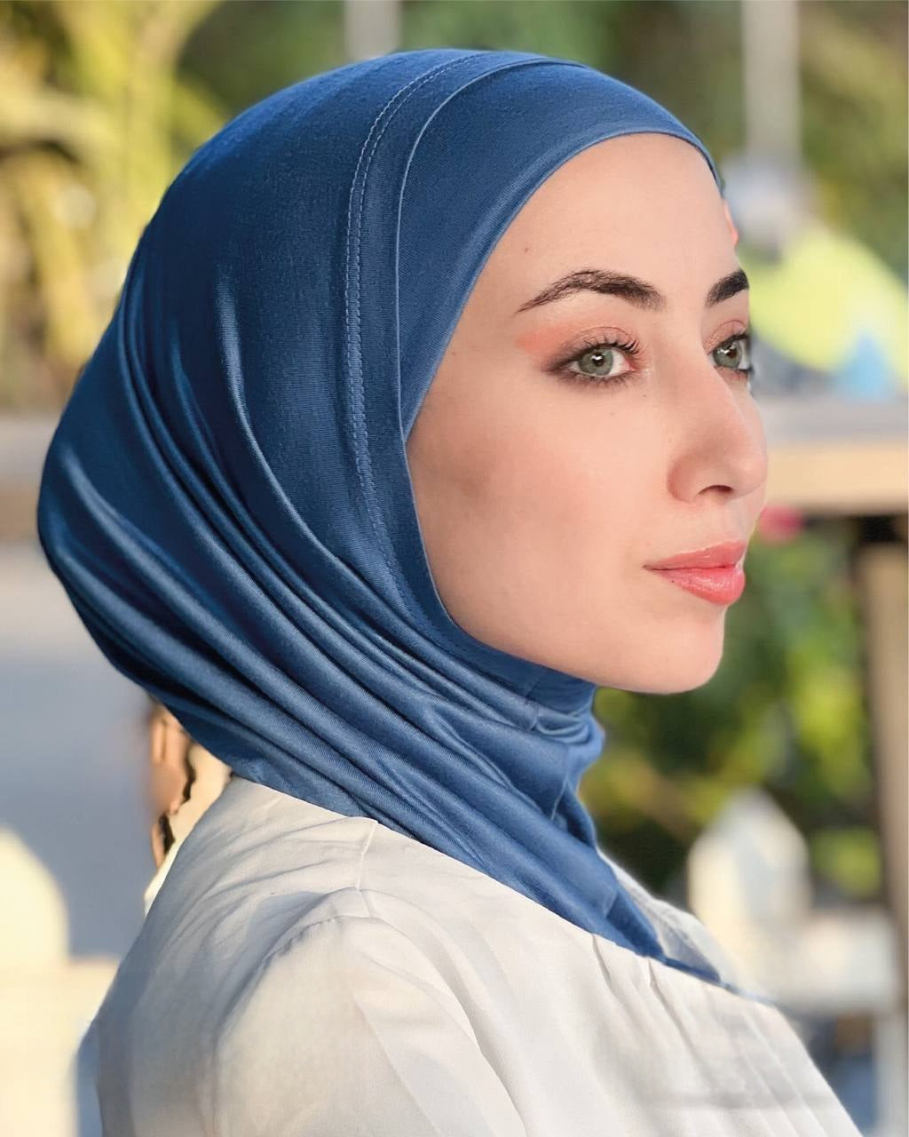 Two Piece Cotton Hijab