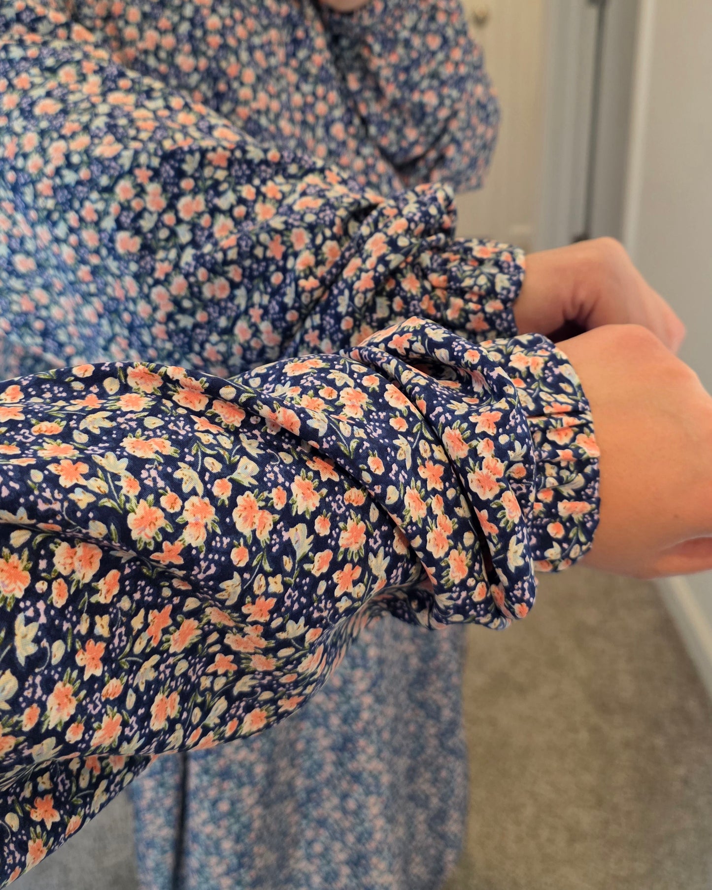 Prayer Dress – Crepe & Cotton Blend