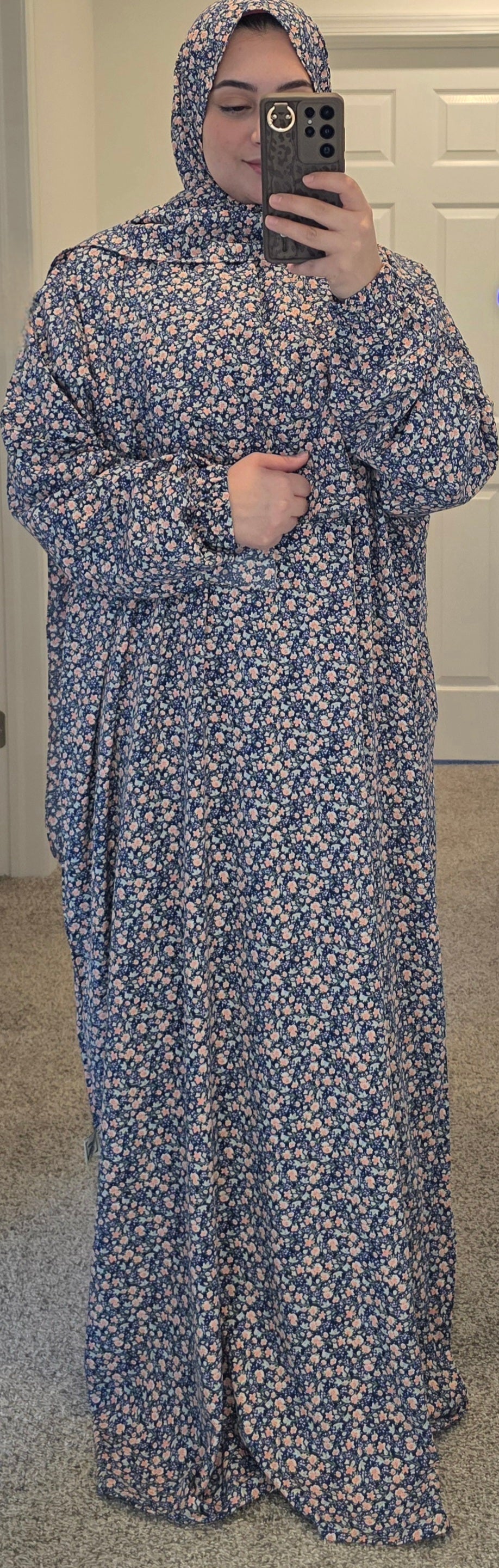 Prayer Dress – Crepe & Cotton Blend