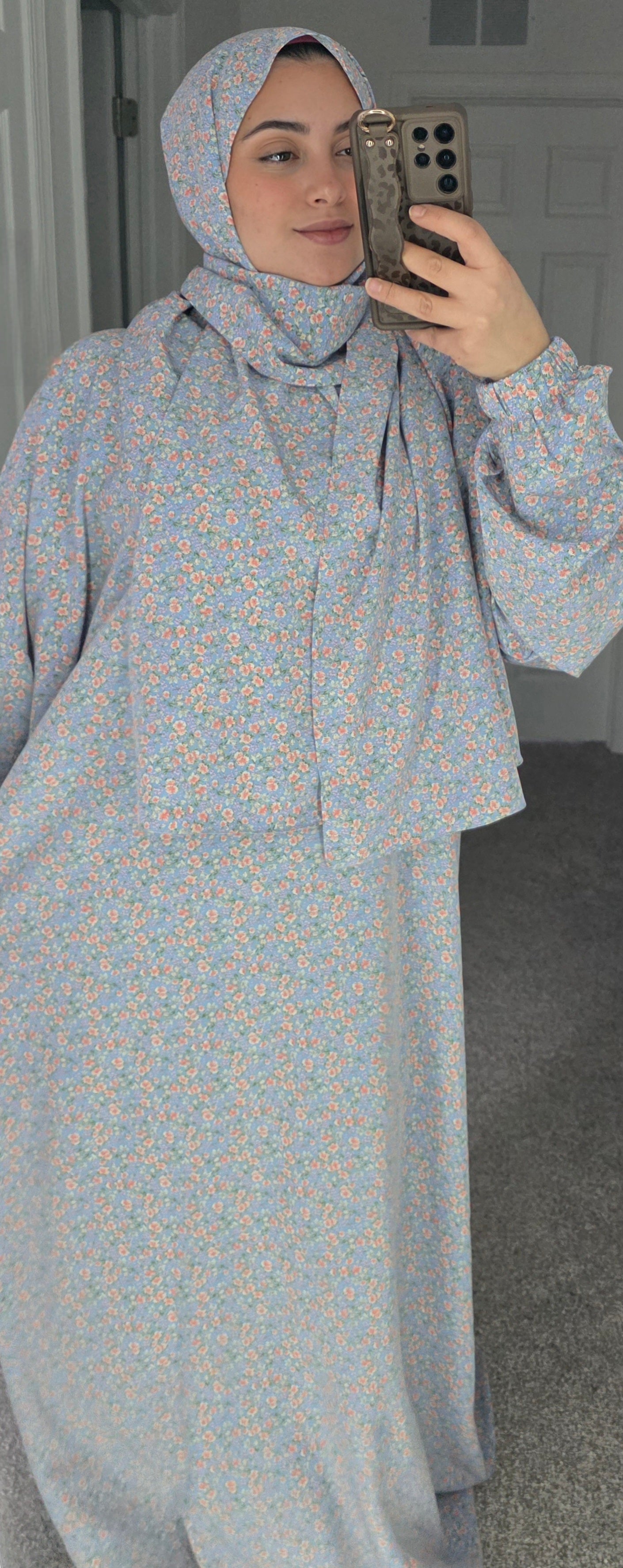 Prayer Dress – Crepe & Cotton Blend