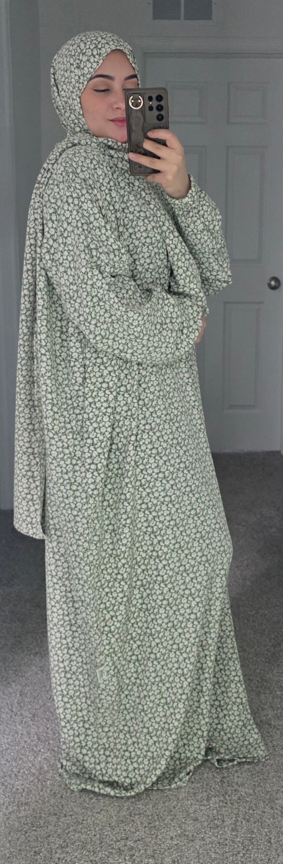 Prayer Dress – Crepe & Cotton Blend