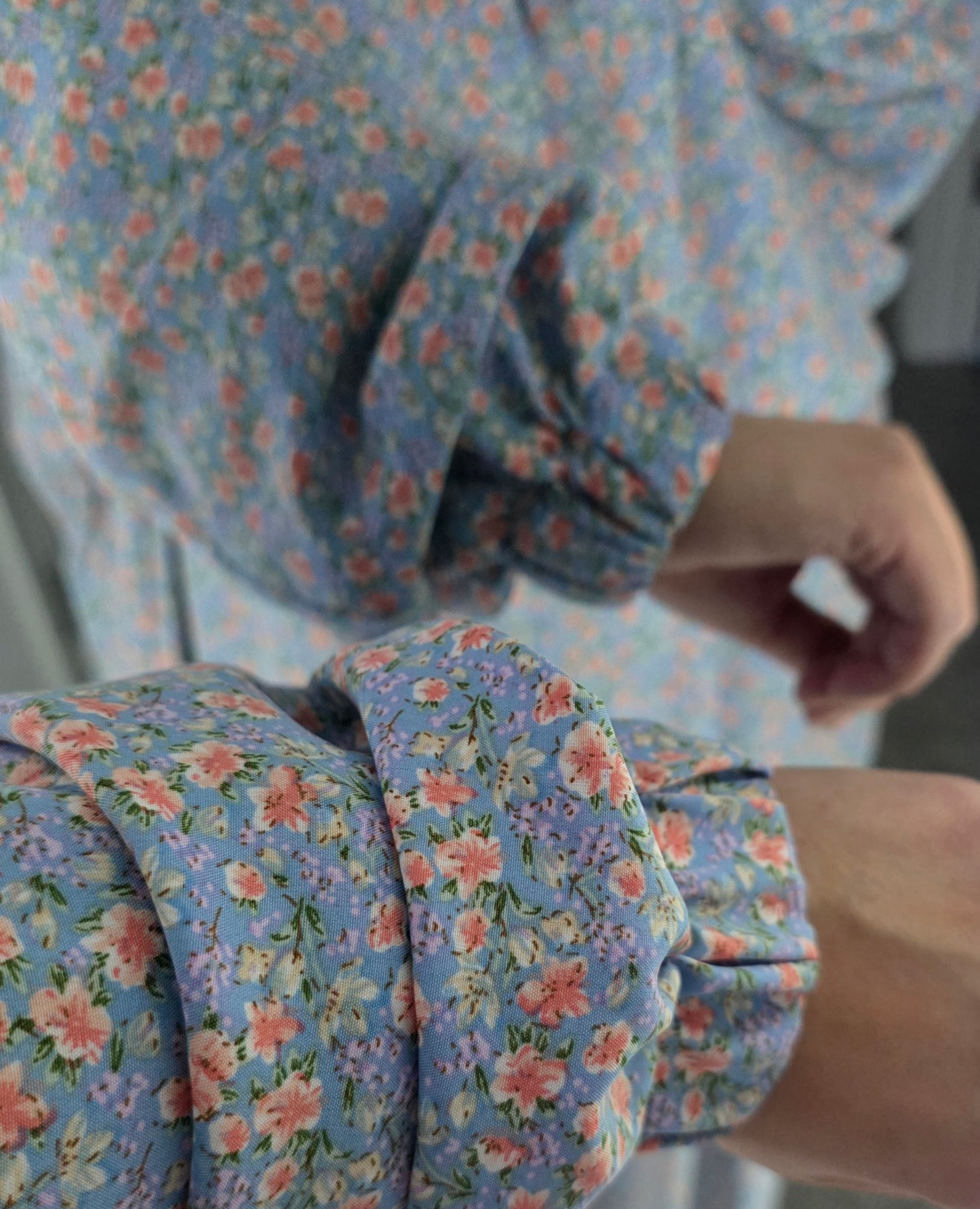 Prayer Dress – Crepe & Cotton Blend