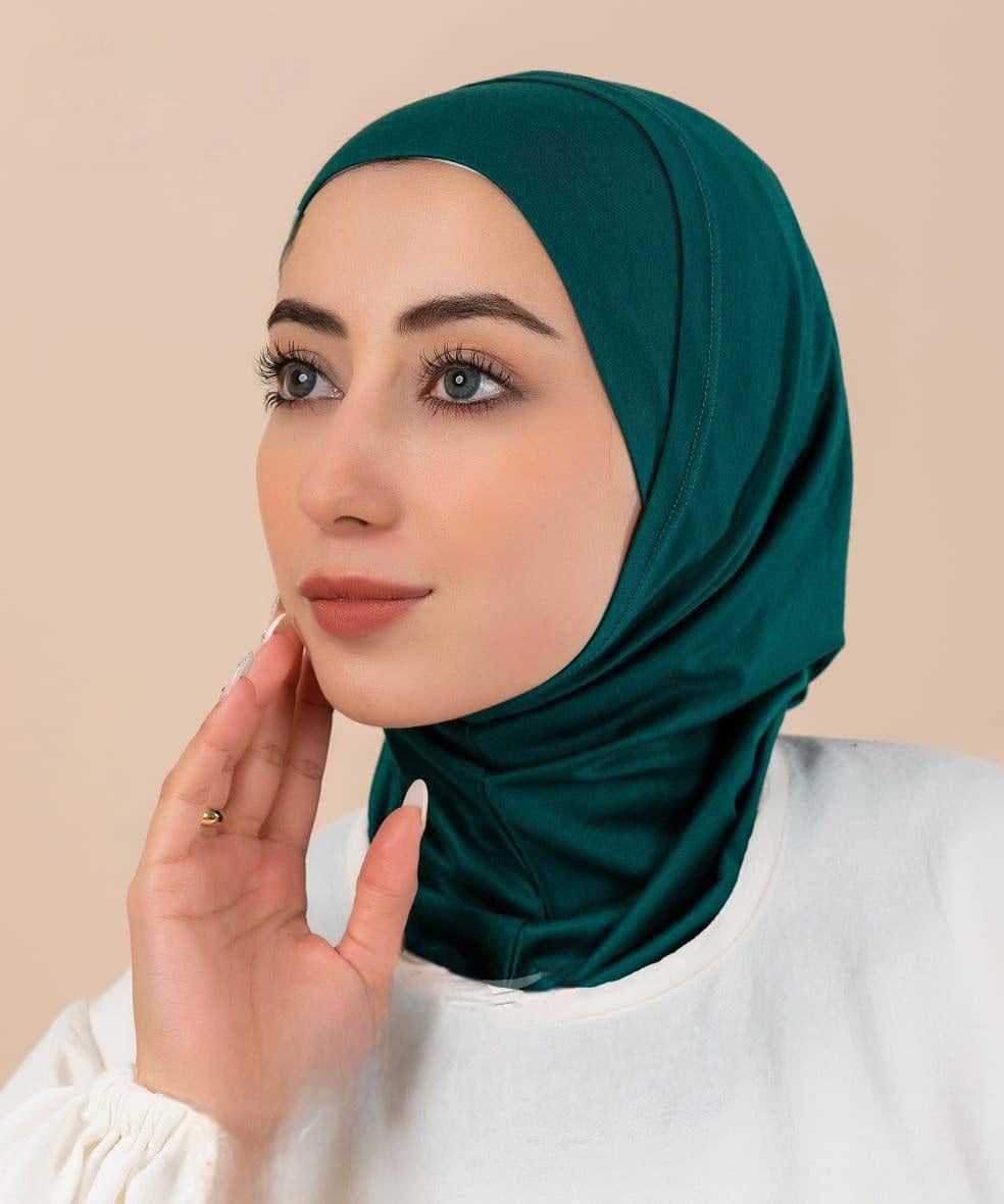 Two Piece Cotton Hijab