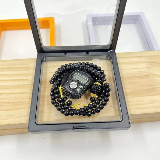 Luxe Tasbih Zikr Beads Gift Set – 99 Count with Digital Counter