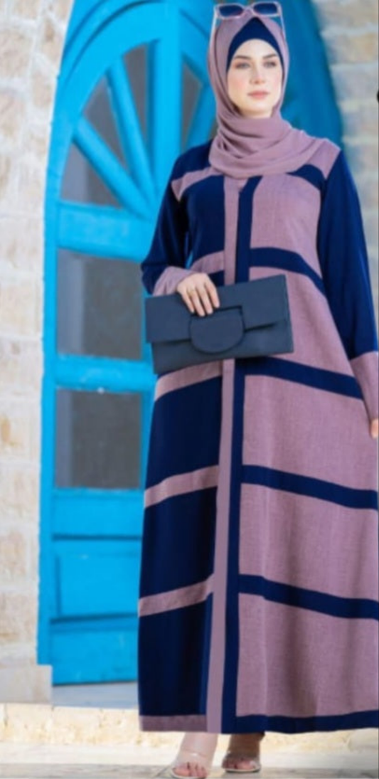 Modern Blocks Abaya