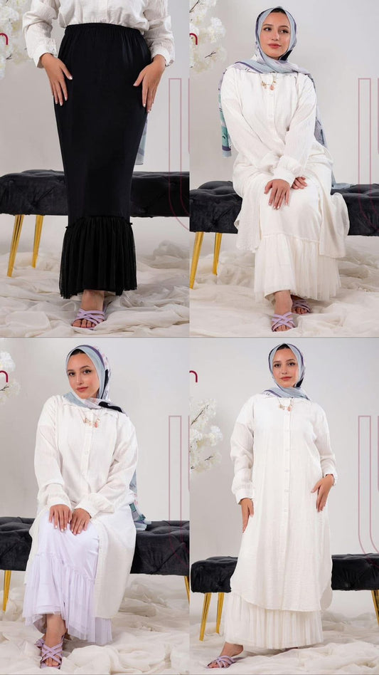 Layered Elegance Underskirt