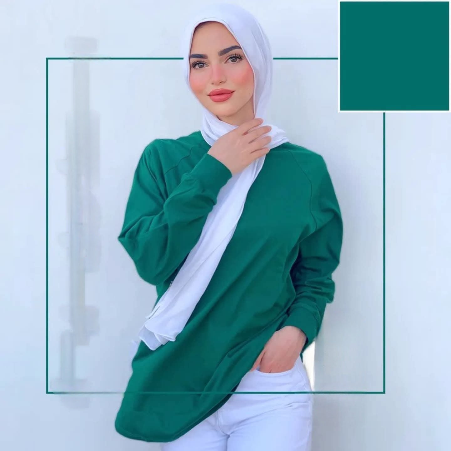 Modest Loose-fitting Cotton Tees