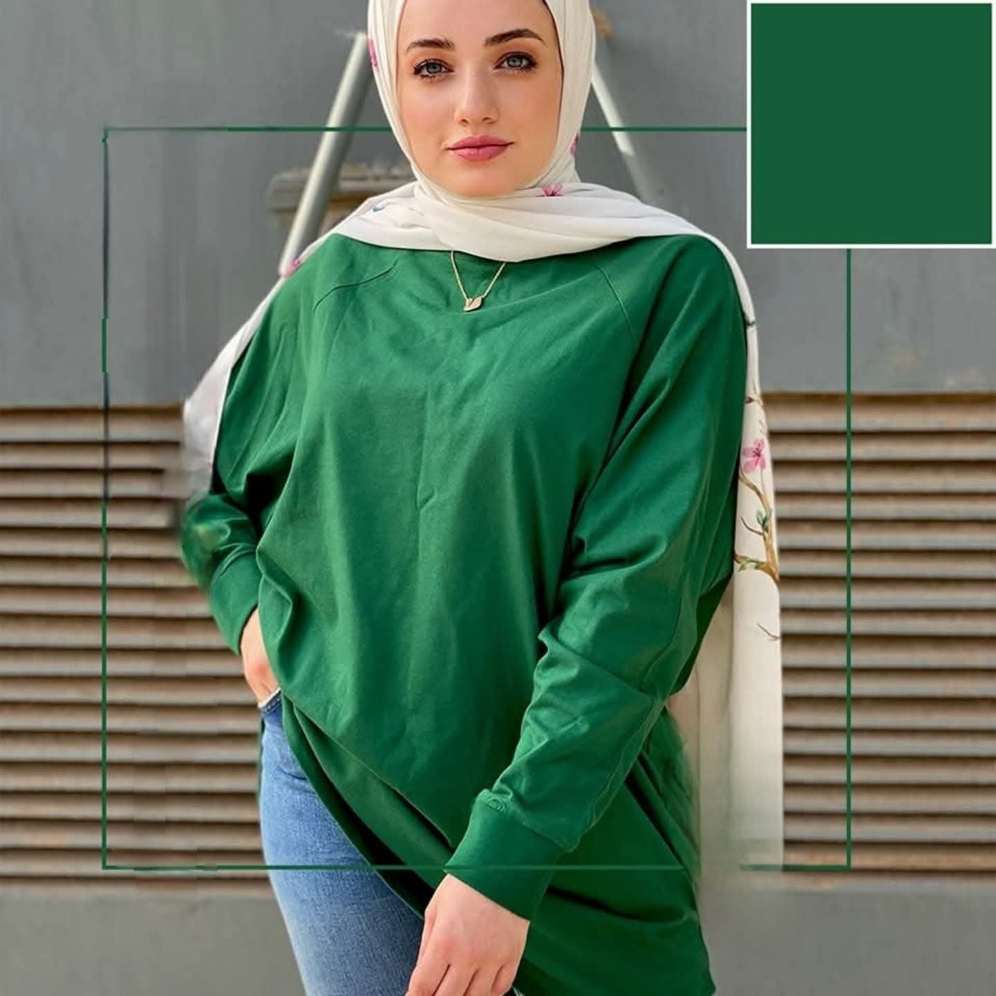 Modest Loose-fitting Cotton Tees