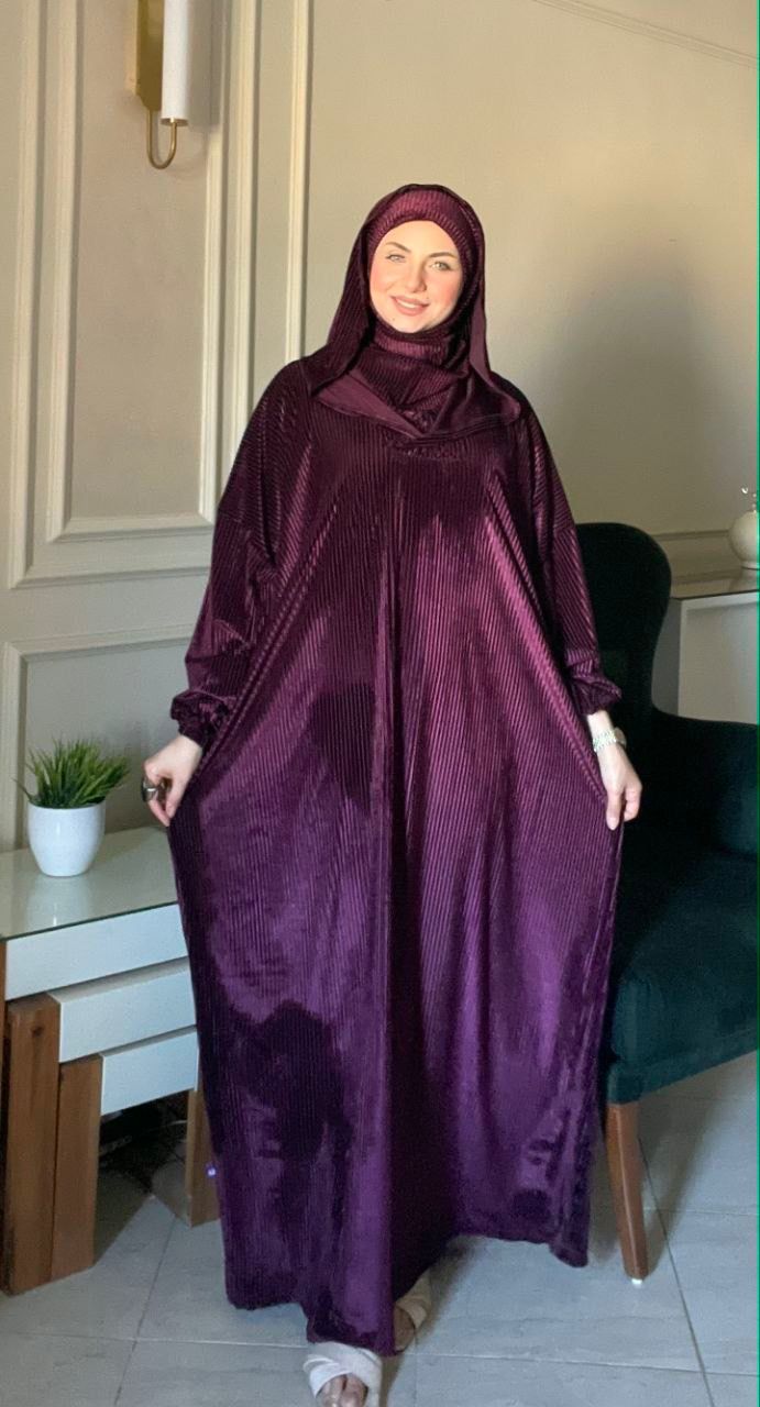 Velvet Flow Prayer Dress