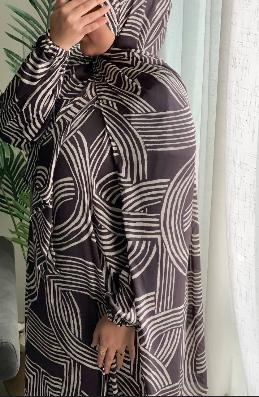 Prayer Dress – Soft Crinkled Satin