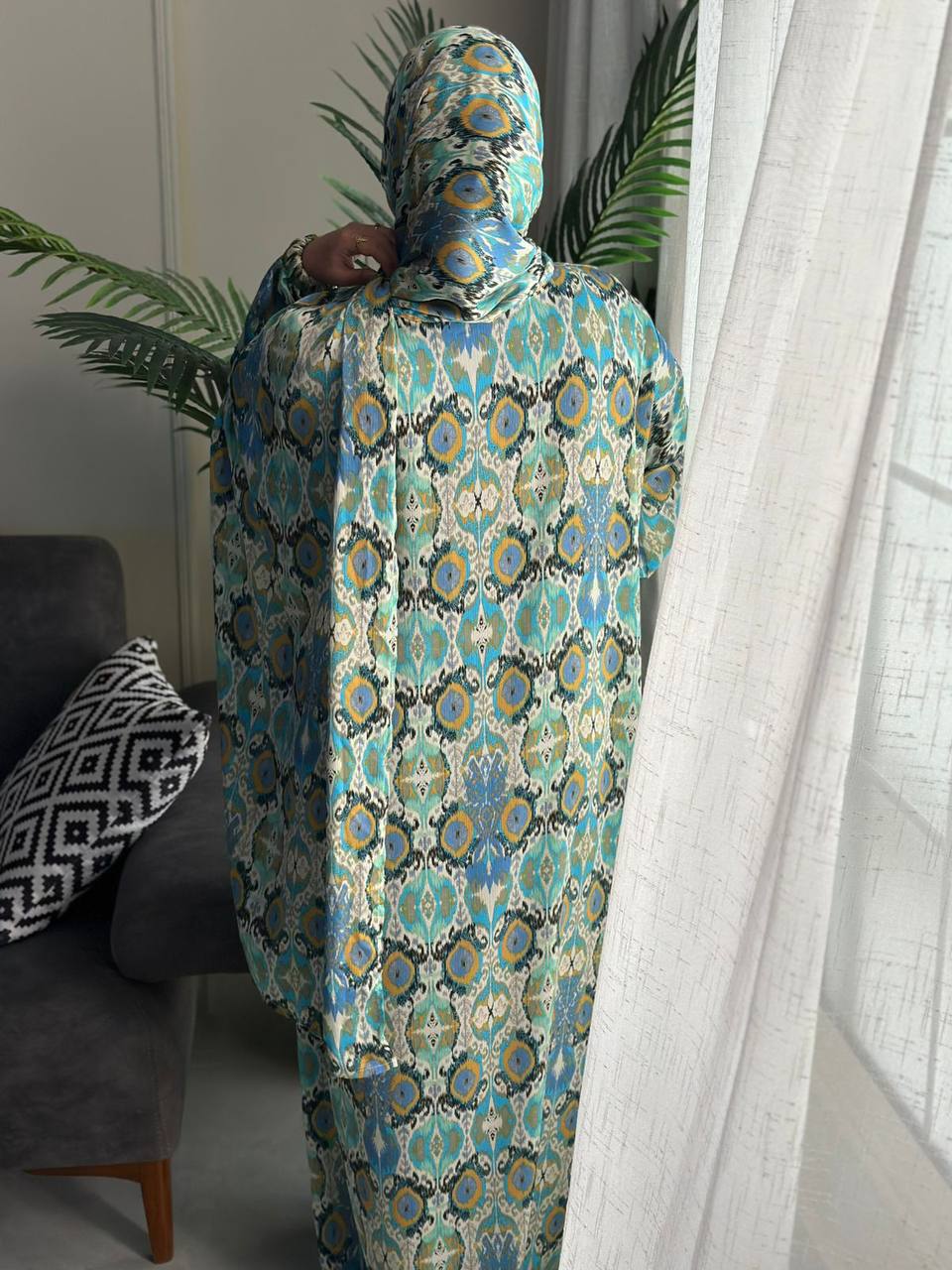 Prayer Dress – Soft Crinkled Satin