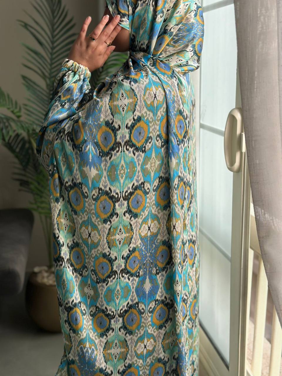 Prayer Dress – Soft Crinkled Satin