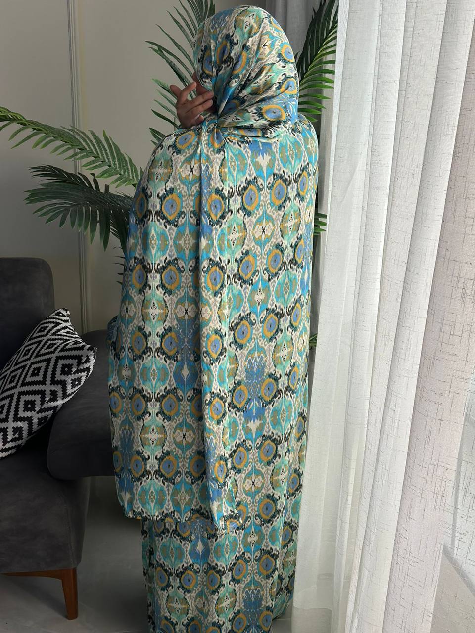 Prayer Dress – Soft Crinkled Satin