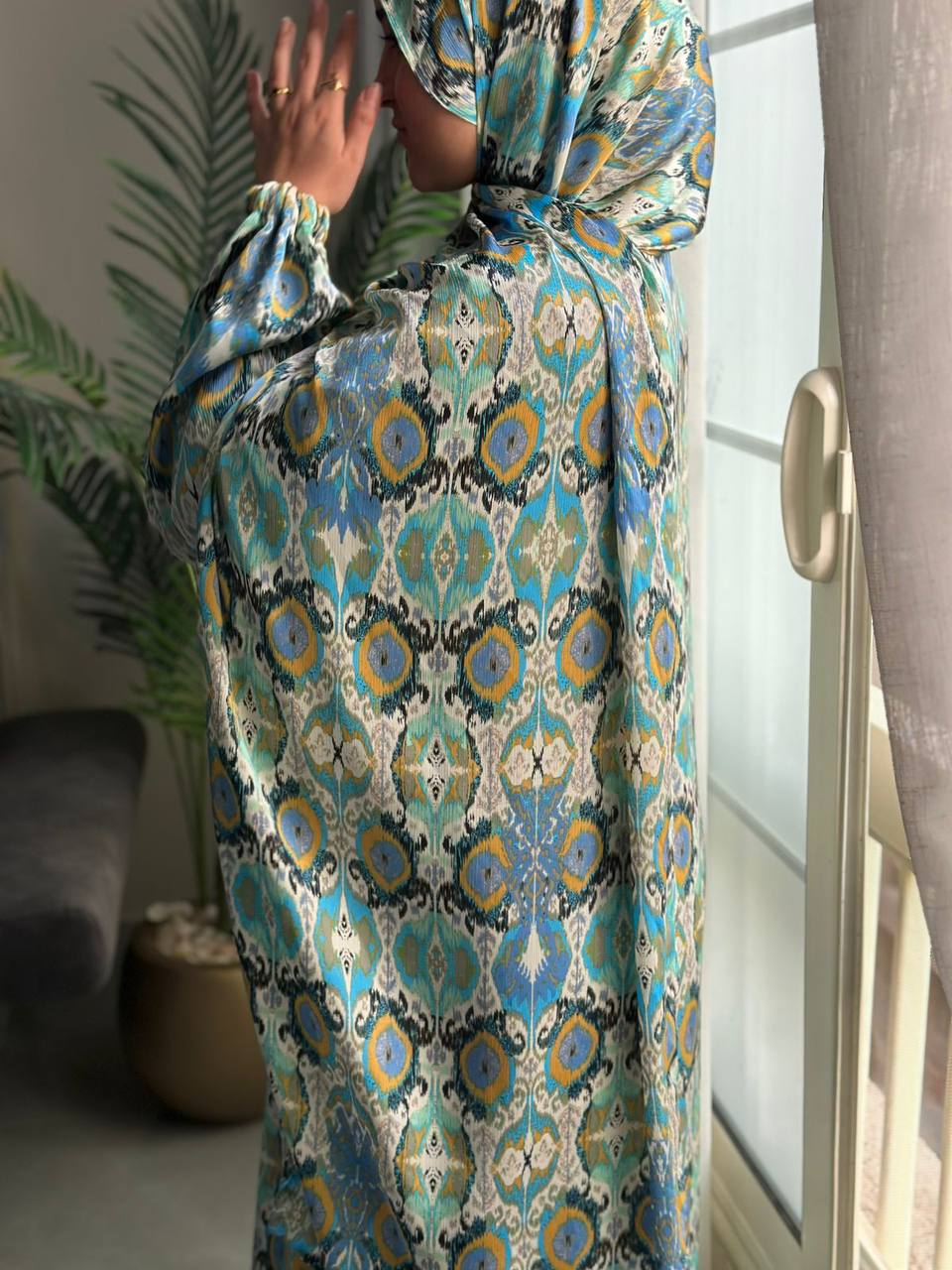 Prayer Dress – Soft Crinkled Satin