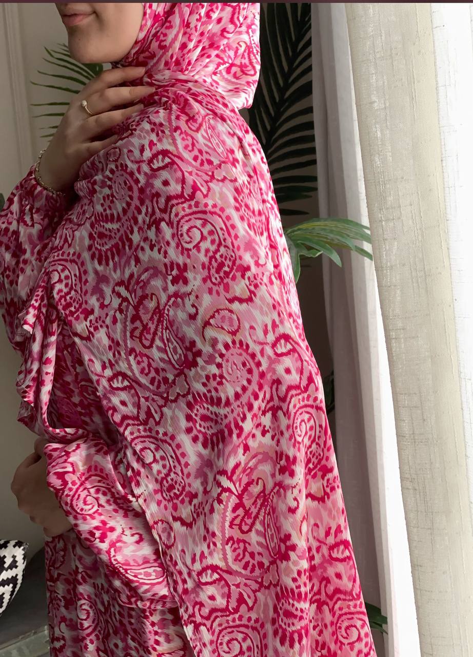 Prayer Dress – Soft Crinkled Satin