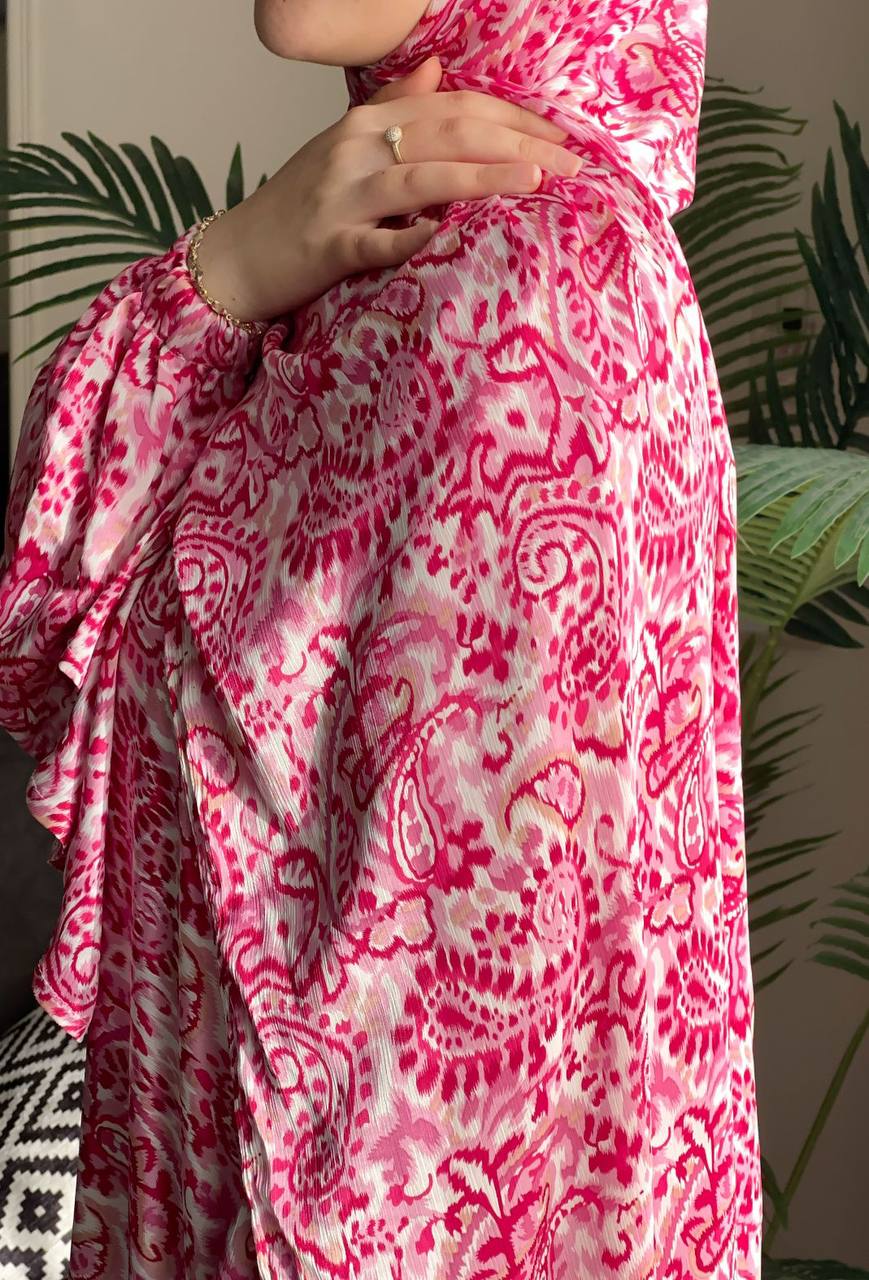 Prayer Dress – Soft Crinkled Satin