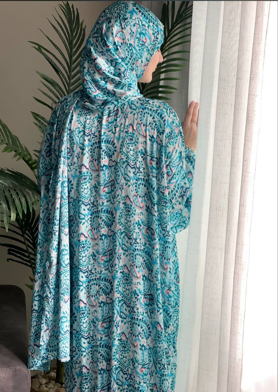 Prayer Dress – Soft Crinkled Satin